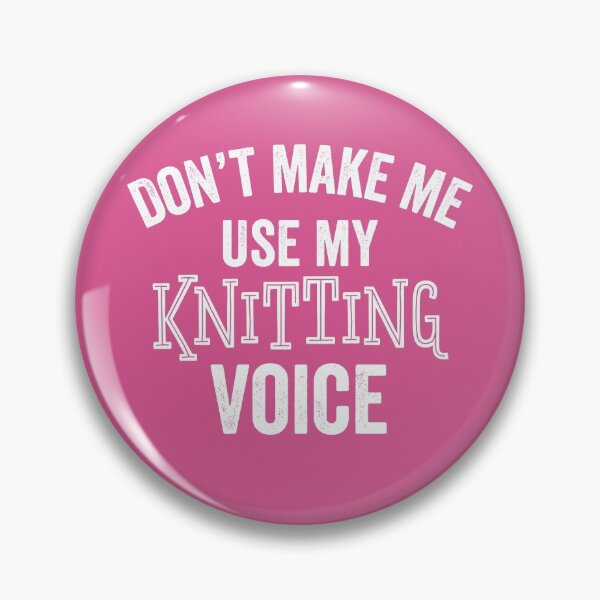 Artikelvorschau, Stricken Stimme Lustiges Strickerhandwerk Nadeln Muster Crafty Geschenk entworfen und verkauft von carlhunt99.