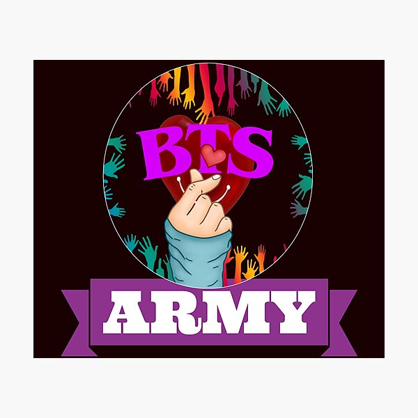 Item preview, bts army, heart finger symbol designed and sold by doctors-apparel.