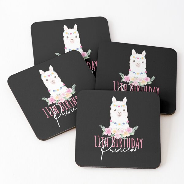 Item preview, 11th Birthday Princess Girl 11 Years Old Llama Lover B-Day product designed and sold by Grabitees.