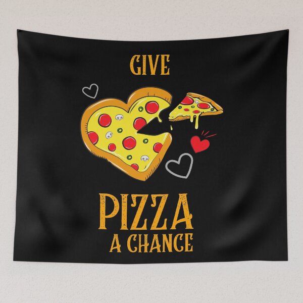 Item preview, GIVE PIZZA A CHANCE - FUNNY PIZZA FOR PIZZA LOVERS designed and sold by gaCh438.