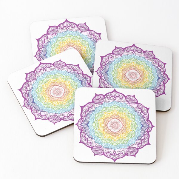 Item preview, 7 Chakra Mandala - 01 OWBG  designed and sold by chakraplaza.