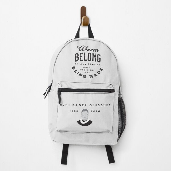 Item preview, Women Belong In All Places Where Decisions Are Being Made -- RBG designed and sold by VicEllisArt.