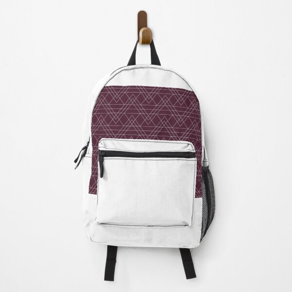 Item preview, Maroon Aztec Print | mountain print designed and sold by Makayla Brooks.