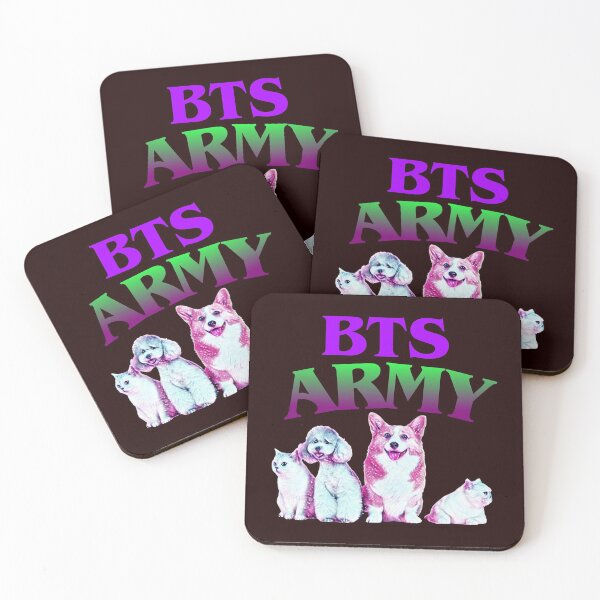 Artikelvorschau, BTS Armee, Hunde und Katzen entworfen und verkauft von doctors-apparel.