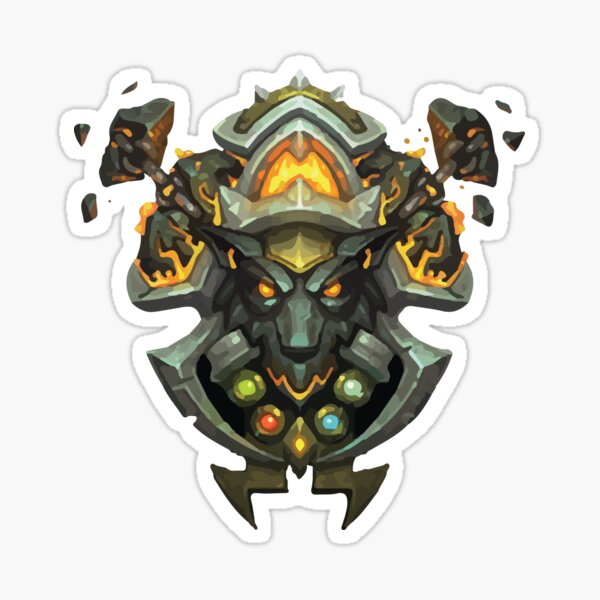 World of Warcraft Shadowlands Shaman Sticker