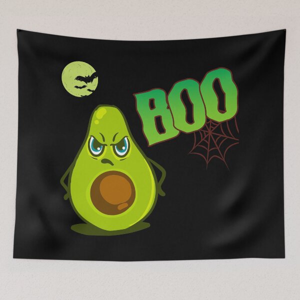 Item preview, Avocado Halloween Vegan Funny Vegan Funny Vegan Essential T-Shirt designed and sold by SAJAMANIA.