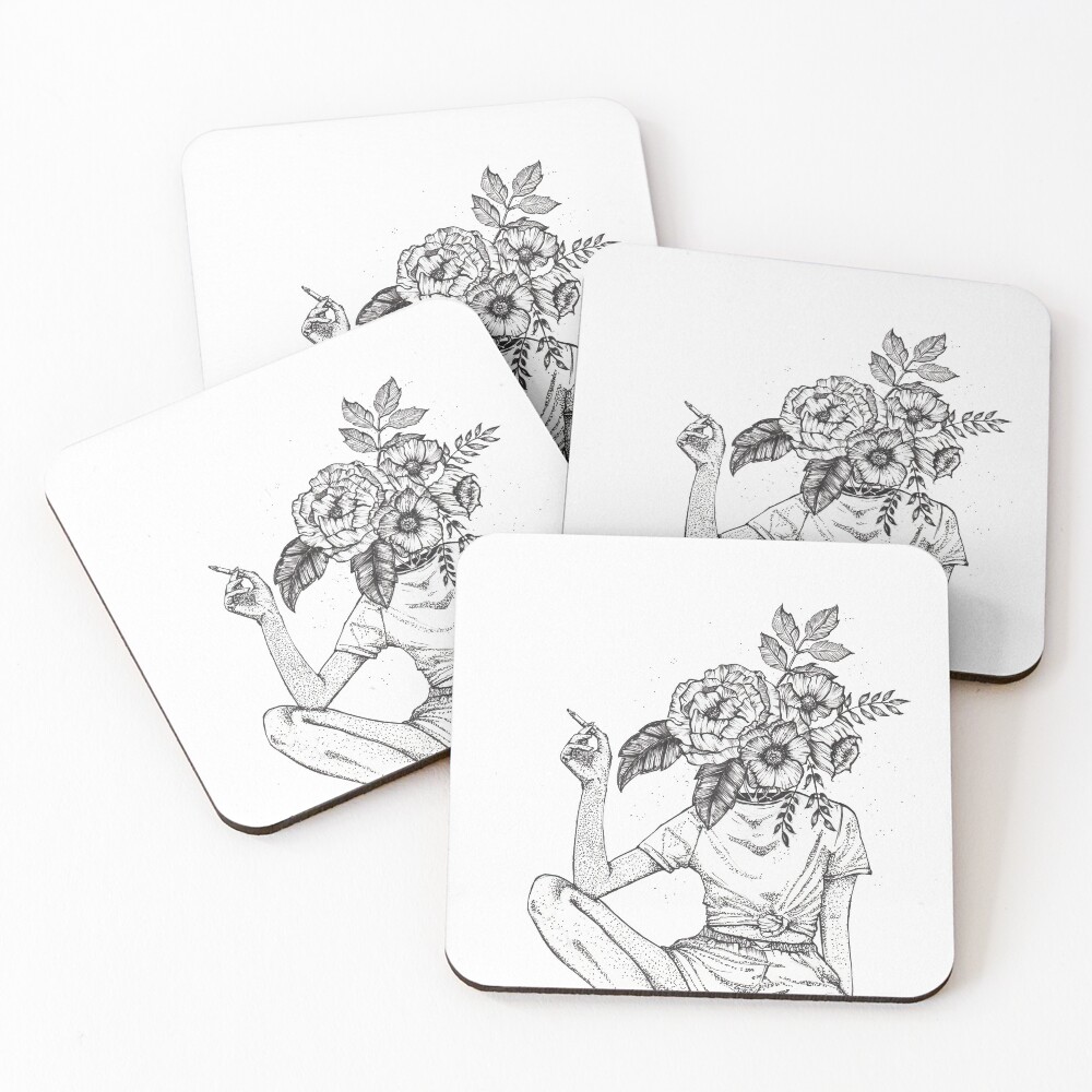 Item preview, Coasters (Set of 4) designed and sold by Panxia.