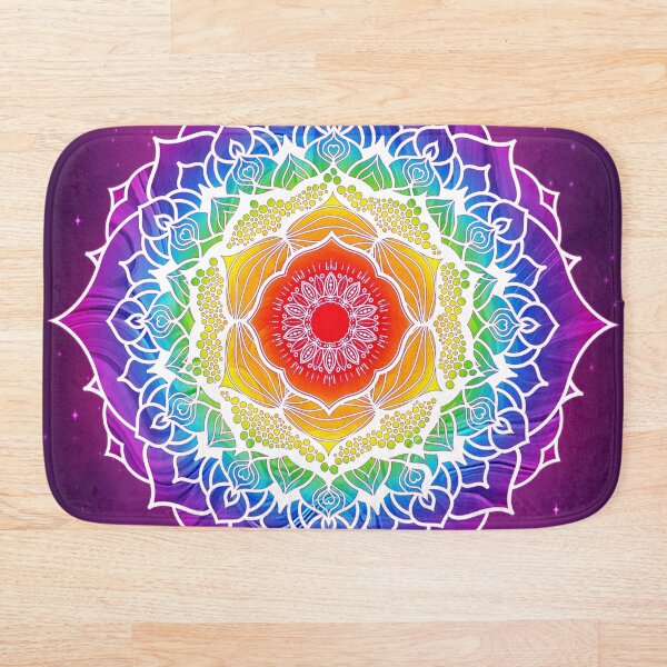 Item preview, 7 Chakras Mandala - 01 WOCBG designed and sold by chakraplaza.