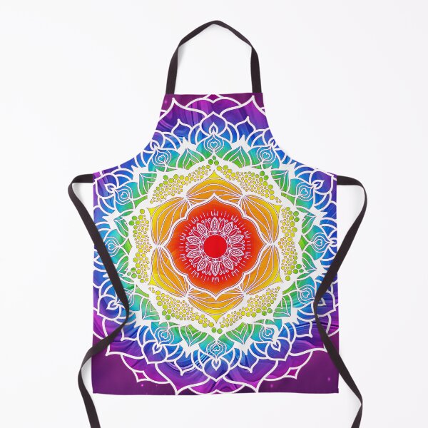 Item preview, 7 Chakras Mandala - 01 WOCBG designed and sold by chakraplaza.