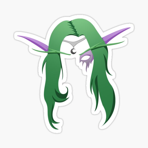 World of Warcraft Shadowlands Tyranda Sticker