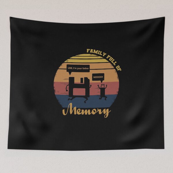 Item preview, Family Full Of Memory meme funny vintage designed and sold by Art-Tease.