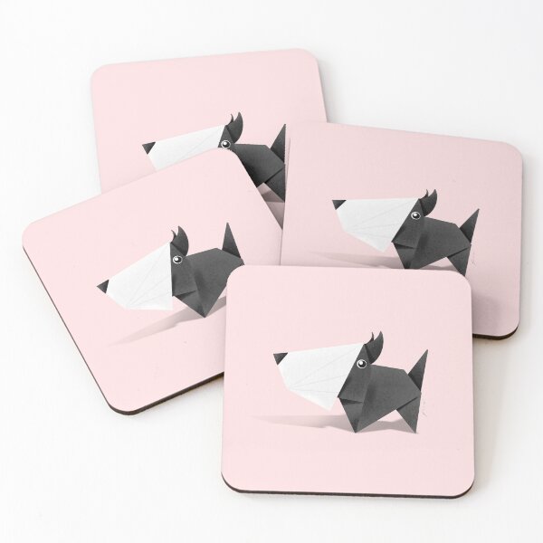 Item preview, Schnauzer Puppy Origami Design designed and sold by MALLANG.