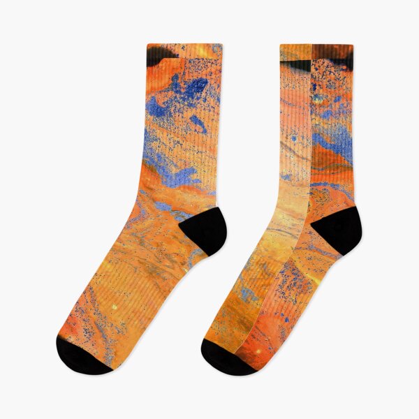 Artikelvorschau, Acrylfarbe Farbfluss Gold Blau entworfen und verkauft von amagaclothing.