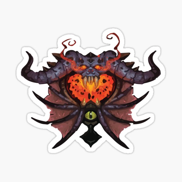 World of Warcraft Shadowlands Warlock Sticker