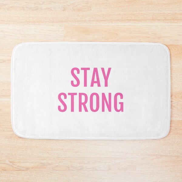 Item preview, Stay Strong in pink designed and sold by Inspirationmotivation.