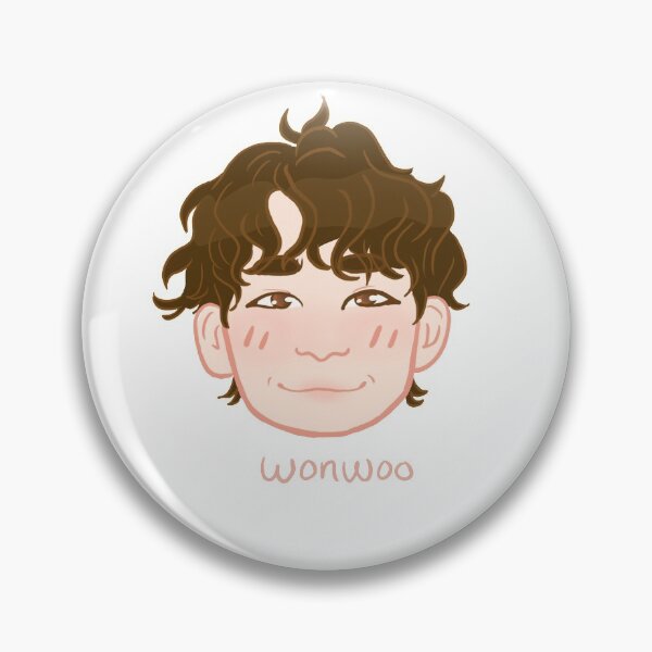 Item preview, wonwoo seventeen chibi design  designed and sold by Myil.