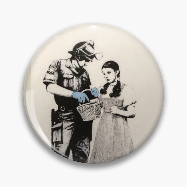 Item preview, Stop and Search Banksy Wizard of Oz - What are you looking at designed and sold by WE-ARE-BANKSY.