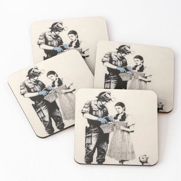 Item preview, Stop and Search Banksy Wizard of Oz - What are you looking at designed and sold by WE-ARE-BANKSY.