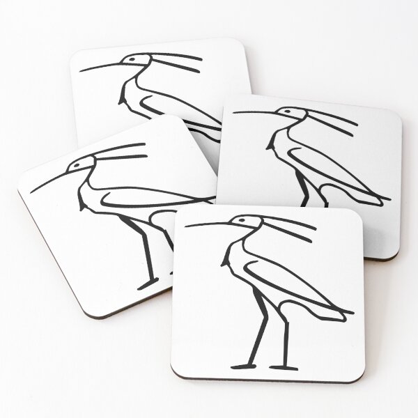 Item preview, Heron hieroglyph G31 designed and sold by AnnaBaldon.