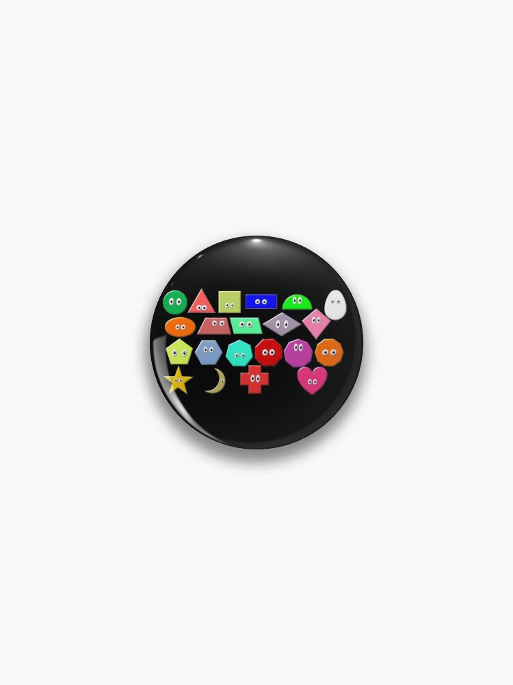 What Shape Is It? - The Kids' Picture Show Pin for Sale by