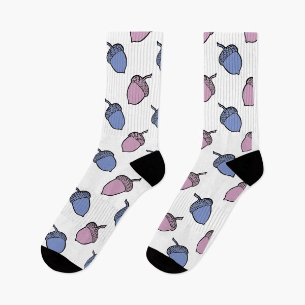Aperçu de l'œuvre Motif de répétition de gland rose et violet créée et vendue par Chelseanelson.