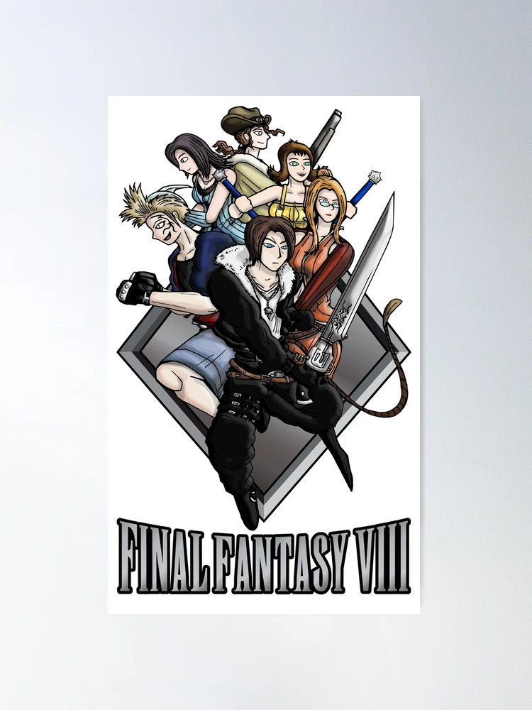 ファイナルファンタジー8 ポスター Final Fantasy VIII 8