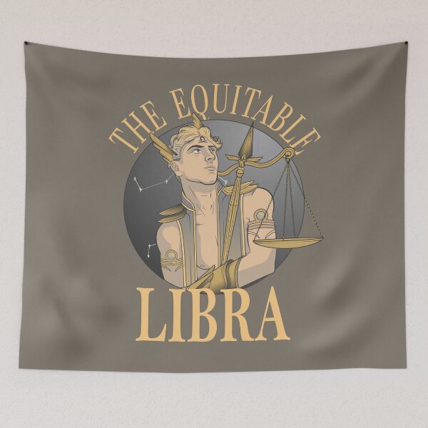 Item preview, Libra  Zodiac Sign, Astrology, Astrological Sign designed and sold by NikoIllustrates.