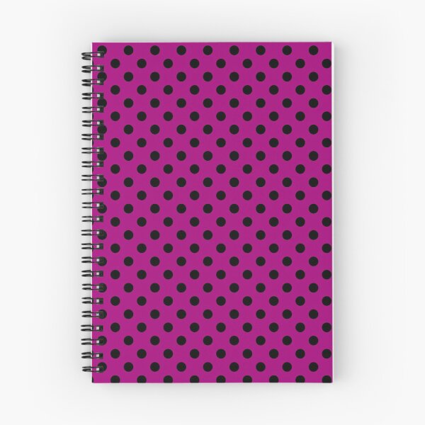 Item preview, Black and Purple Blackjack Classic Polka Dot Seamless  Pattern designed and sold by LJWDesigns.