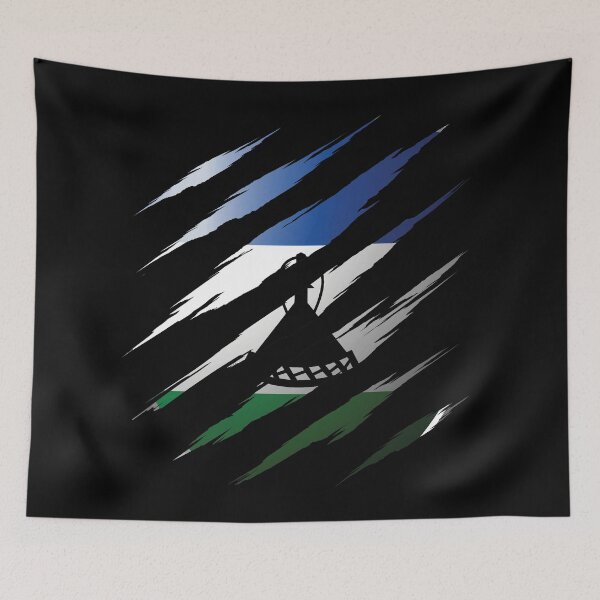 Item preview, Lesotho My Country Claw Nail designed and sold by HelloFromAja.