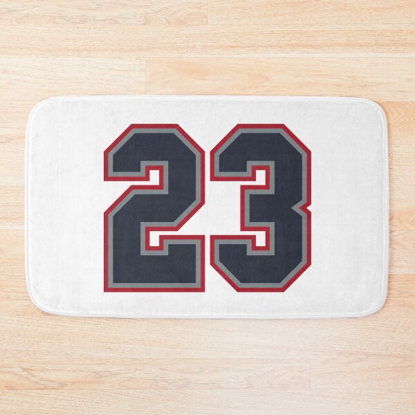 Item preview, 23 Navy Grey Red Sports Number Twenty-Three designed and sold by HelloFromAja.