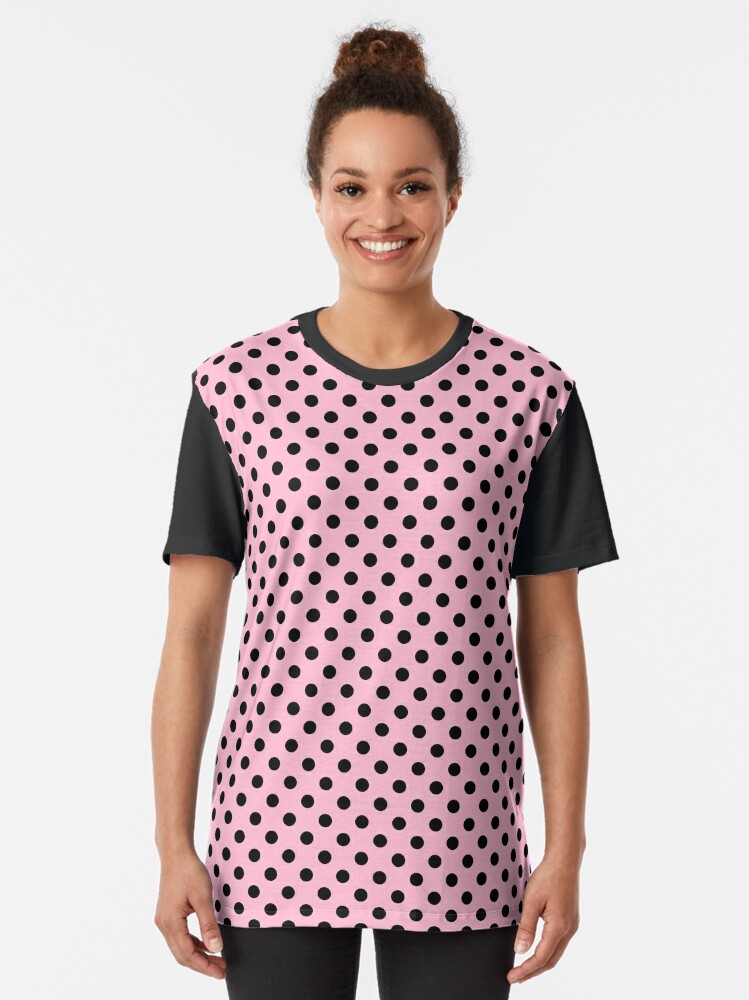 Women's top, Classic Polka Dot Print Blouse