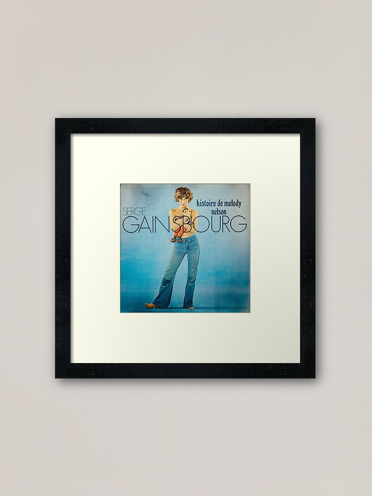 Alternate view of Serge Gainsbourg Framed Art Print