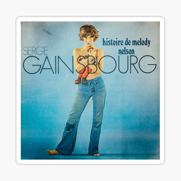 Serge Gainsbourg Sticker