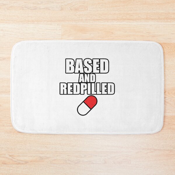 Item preview, Based and Redpilled Meme T-Shirt designed and sold by CyberSchizoShop.