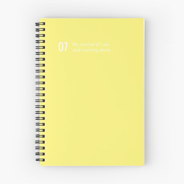 Item preview, My journal of lies and cunning plans designed and sold by VineyardStudio.