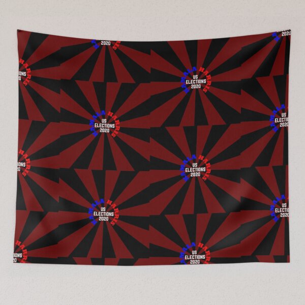 Item preview, Kamala Harris - Sunburst Black Brown designed and sold by GlobalHunt.