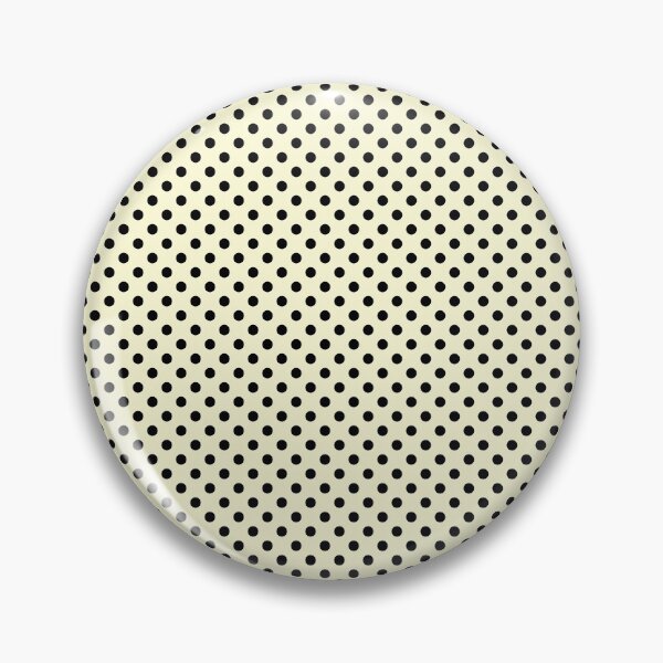Item preview, Black & Marinette Cream Classic Polka Dot Seamless  Pattern designed and sold by LJWDesigns.