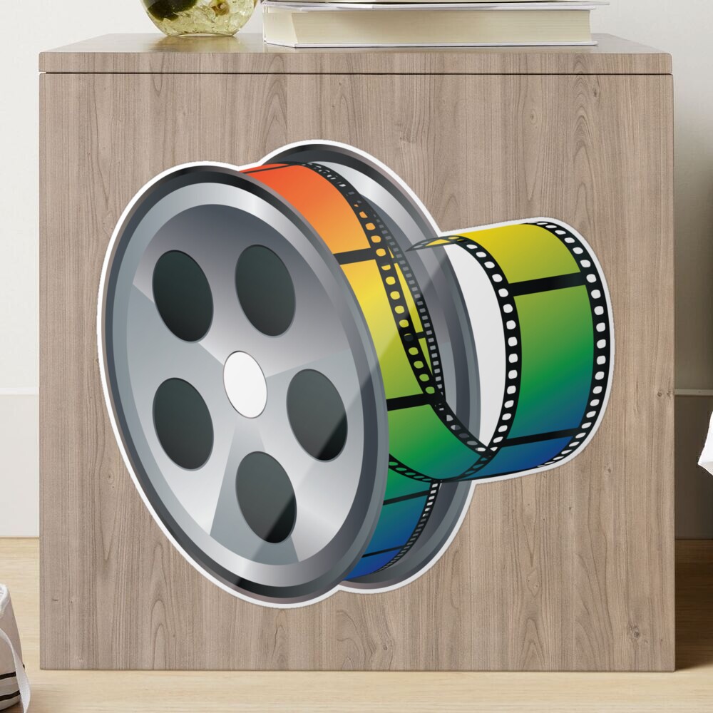 Movie Reel Icon Sticker for Sale by AnnArtshock