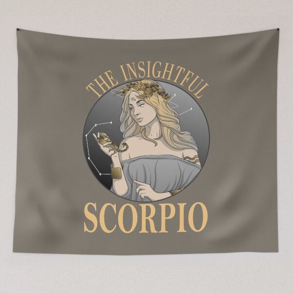 Item preview, Scorpio Zodiac Sign, Astrology, Astrological Sign designed and sold by NikoIllustrates.