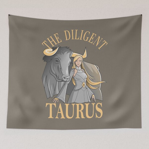 Item preview, The Diligent Taurus designed and sold by NikoIllustrates.
