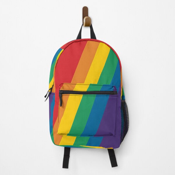 Item preview, Rainbow Pride Flag (Proud LGBTQ+ Community Pride Flag) Slanted Version designed and sold by teeworthy.