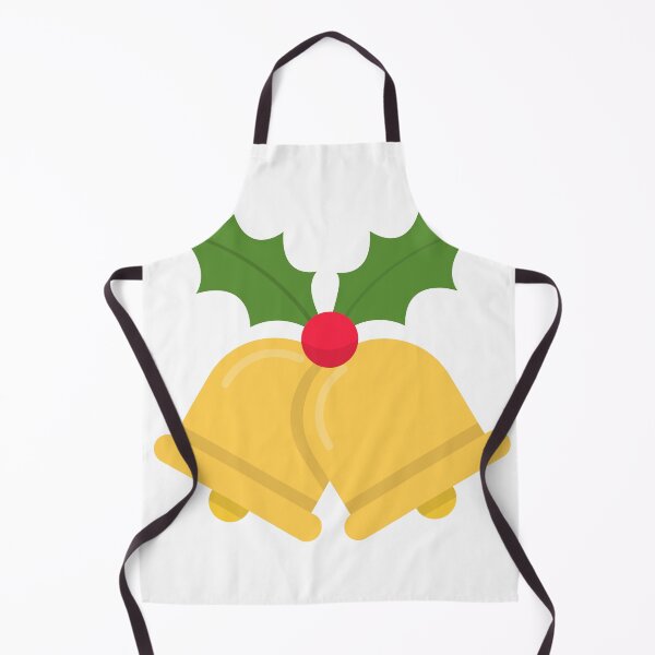 Item preview, Yellow Christmas bells with green holly leaves designed and sold by simplysharon.