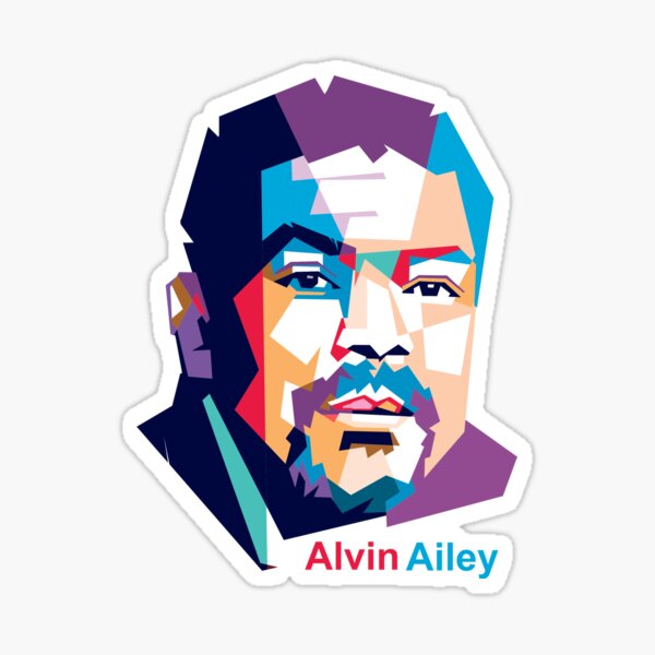 Alvin Ailey pop art Sticker