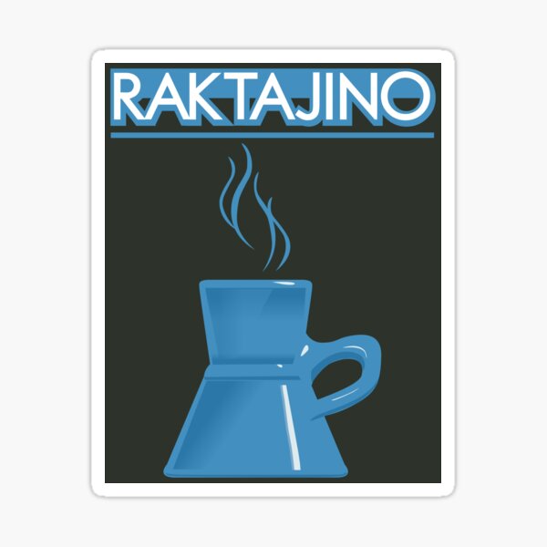 Space Coffee (Blue Mug) Sticker