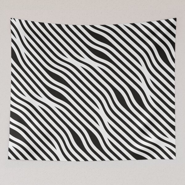 Item preview, Oblique Zebra waves designed and sold by kamburishka999.