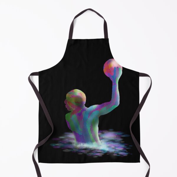Item preview, Waterpolo in action painting designed and sold by Zwembad Vergelijker.