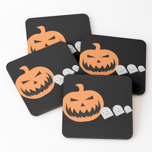 Item preview, Pumpkin Eating Ghosts designed and sold by calmblissmind.