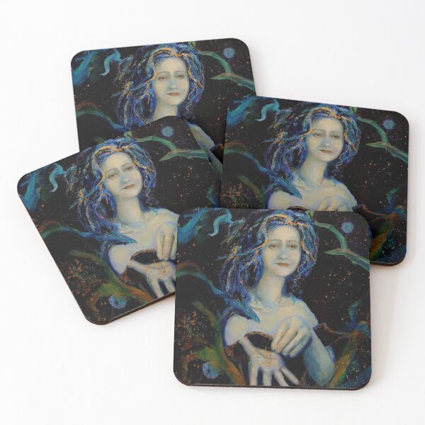Item preview, Auora Borealis Northern Lights Goddess designed and sold by Maureen Girard.