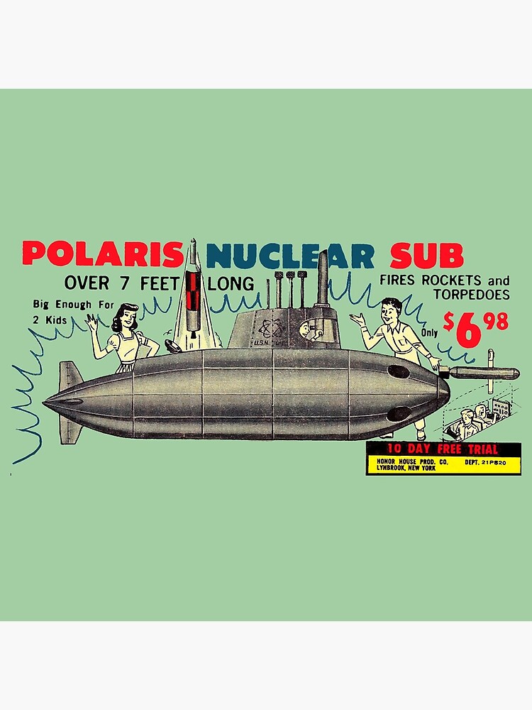 POLARIS NUCLEAR SUB - FOR KIDS! - ADVERT by ThrowbackAds