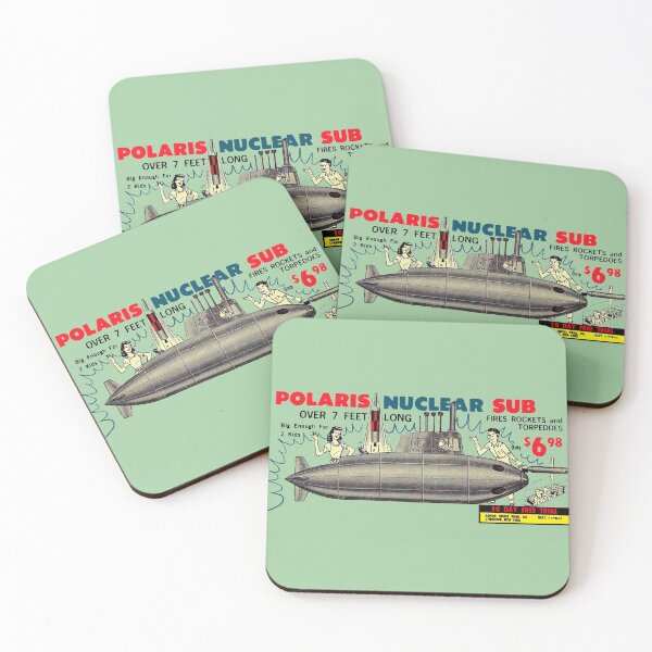 Item preview, POLARIS NUCLEAR SUB - FOR KIDS! - ADVERT designed and sold by ThrowbackAds.